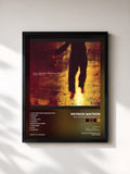 #noir Tableau de l'album Just Another Ordinary Day de Patrick Watson, cadre noir, imprimé et encadré en France