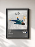 #noir Tableau de l'album Promesses à tenir de Chiloo, cadre noir, imprimé et encadré en France