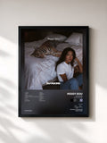 #noir Tableau de l'album DJ-Kicks (Peggy Gou) (DJ Mix) de Peggy Gou, cadre noir, imprimé et encadré en France
