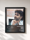 #noir Tableau de l'album Cieli Di Toscana (Remastered) de Andrea Bocelli, cadre noir, imprimé et encadré en France