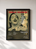 #noir Tableau de l'album 15 Exitos Jorge Negrete de Jorge Negrete, cadre noir, imprimé et encadré en France
