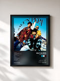 #noir Tableau de l'album Very Necessary de Salt-N-Pepa, cadre noir, imprimé et encadré en France