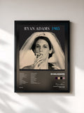 #noir Tableau de l'album 1985 de Ryan Adams, cadre noir, imprimé et encadré en France