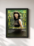 #noir Tableau de l'album The Interview Tapes de Kate Bush, cadre noir, imprimé et encadré en France