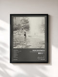 #noir Tableau de l'album We Will Always Be The Way We Were de Jack Savoretti, cadre noir, imprimé et encadré en France