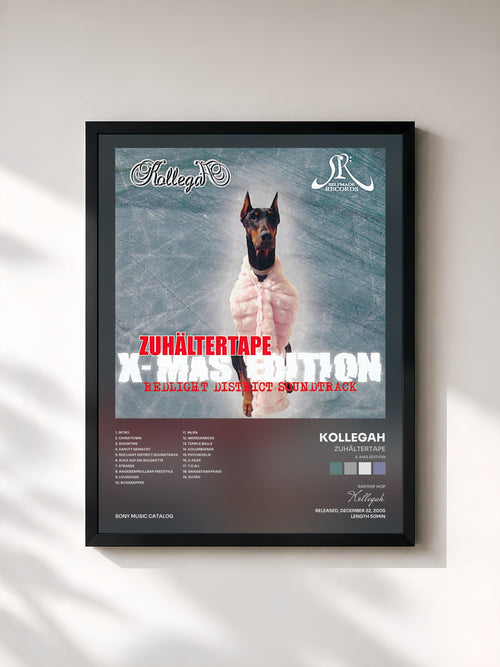 Kollegah · Zuhältertape (X-Mas Edition) — Affiche encadrée