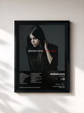 #noir Tableau de l'album Fearless (Deluxe) de Marina Kaye, cadre noir, imprimé et encadré en France