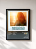 #noir Tableau de l'album Ocean Avenue de Yellowcard, cadre noir, imprimé et encadré en France