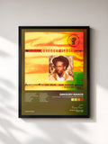 #noir Tableau de l'album Cool Ruler - Soon Forward: Selection de Gregory Isaacs, cadre noir, imprimé et encadré en France