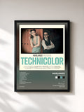 #noir Tableau de l'album Technicolor de Marlango, cadre noir, imprimé et encadré en France