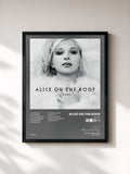 #noir Tableau de l'album Higher de Alice on the Roof, cadre noir, imprimé et encadré en France