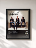 #noir Tableau de l'album Secuencia de Reik, cadre noir, imprimé et encadré en France