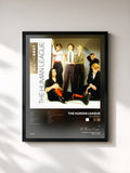 #noir Tableau de l'album All The Best de The Human League, cadre noir, imprimé et encadré en France