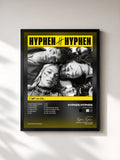 #noir Tableau de l'album C'est La vie de Hyphen Hyphen, cadre noir, imprimé et encadré en France