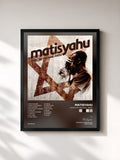#noir Tableau de l'album Shake off the Dust...Arise de Matisyahu, cadre noir, imprimé et encadré en France
