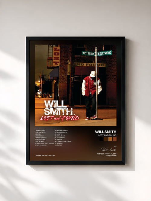 Will Smith · Lost And Found — Affiche encadrée
