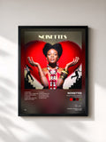 #noir Tableau de l'album Wild Young Hearts (Digital version) de Noisettes, cadre noir, imprimé et encadré en France