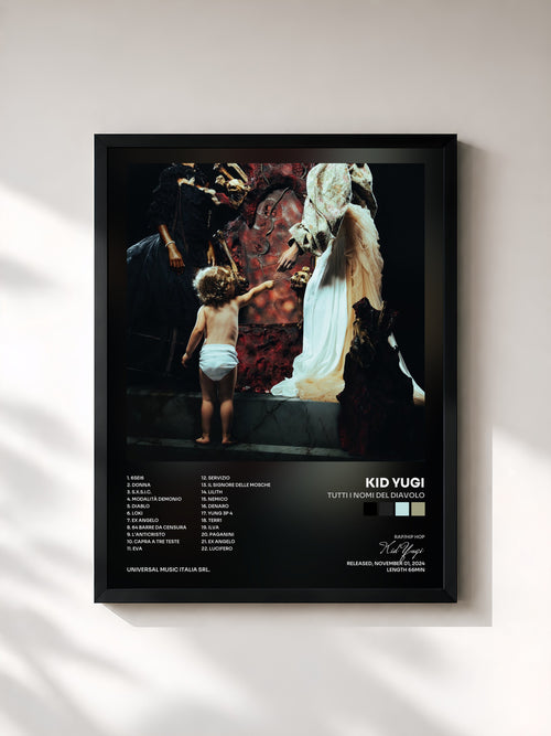 Kid Yugi · Tutti i Nomi del Diavolo — Affiche encadrée