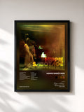 #noir Tableau de l'album Vol. 1 de Hippie Sabotage, cadre noir, imprimé et encadré en France