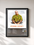 #noir Tableau de l'album Augen Husky de Olexesh, cadre noir, imprimé et encadré en France