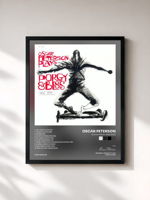 Oscar Peterson · Plays Porgy And Bess — Affiche encadrée