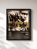 #noir Tableau de l'album Brazen (Weep) (Promo CD) de Skunk Anansie, cadre noir, imprimé et encadré en France