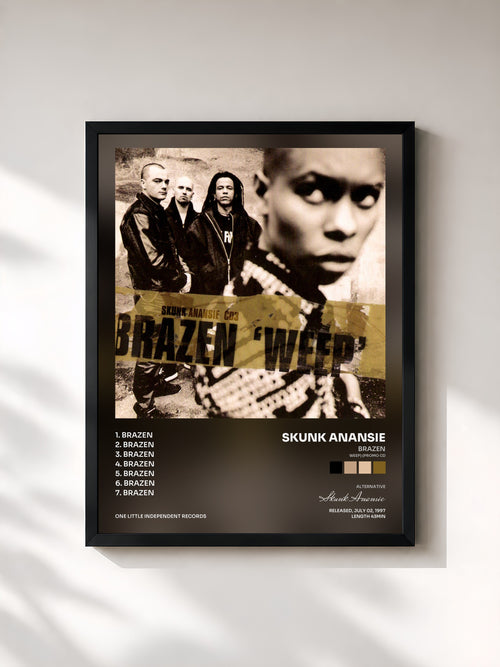 Skunk Anansie · Brazen (Weep) (Promo CD) — Affiche encadrée