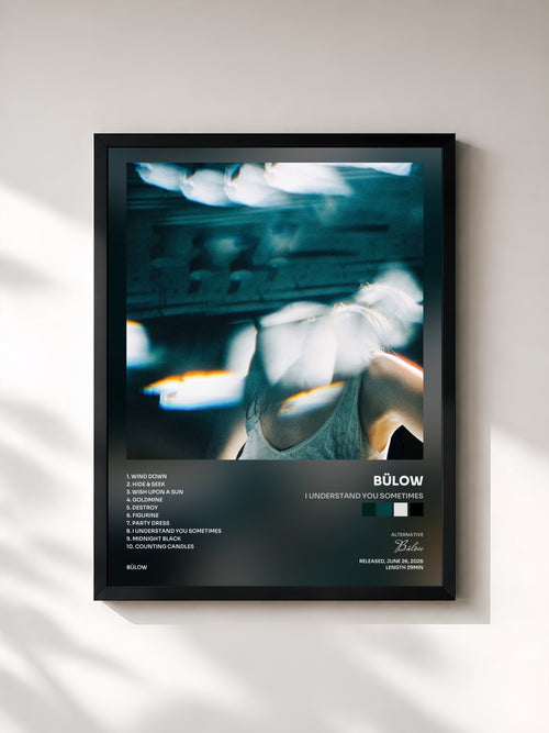 Bülow · I understand you sometimes — Affiche encadrée