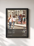 #noir Tableau de l'album WSTRN Season, Vol. 2 de WSTRN, cadre noir, imprimé et encadré en France