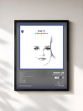 #noir Tableau de l'album Is That All There Is? (Expanded Edition) de Peggy Lee, cadre noir, imprimé et encadré en France