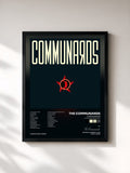 #noir Tableau de l'album Communards (35 Year Anniversary Edition) de The Communards, cadre noir, imprimé et encadré en France