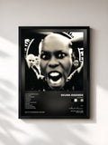 #noir Tableau de l'album Stoosh de Skunk Anansie, cadre noir, imprimé et encadré en France