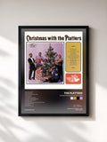 #noir Tableau de l'album Christmas With The Platters de The Platters, cadre noir, imprimé et encadré en France
