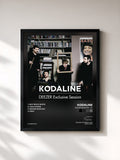 #noir Tableau de l'album Deezer Sessions - EP de Kodaline, cadre noir, imprimé et encadré en France