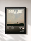 #noir Tableau de l'album We Were Only Young de Kodaline, cadre noir, imprimé et encadré en France