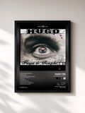 #noir Tableau de l'album Flaque De Samples de Hugo TSR, cadre noir, imprimé et encadré en France