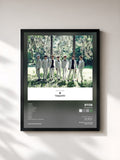 #noir Tableau de l'album Complete de BTOB, cadre noir, imprimé et encadré en France
