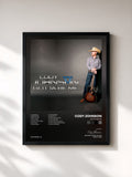 #noir Tableau de l'album Gotta Be Me de Cody Johnson, cadre noir, imprimé et encadré en France