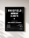 #noir Tableau de l'album Another Day - U.S. Remix '95 (Remixes by Mark Picchiotti & Teri Bristol) de Whigfield, cadre noir, imprimé et encadré en France