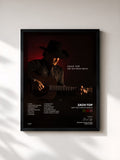 #noir Tableau de l'album Ain't In It For My Health de Zach Top, cadre noir, imprimé et encadré en France