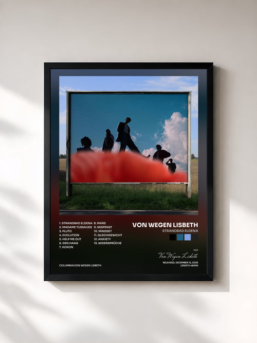 Von Wegen Lisbeth · Strandbad Eldena — Affiche encadrée