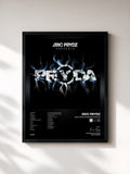 #noir Tableau de l'album Eric Prydz Presents Pryda de Eric Prydz, cadre noir, imprimé et encadré en France