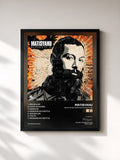 #noir Tableau de l'album Selections from No Place To Be de Matisyahu, cadre noir, imprimé et encadré en France