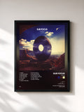#noir Tableau de l'album Torus de Sub Focus, cadre noir, imprimé et encadré en France