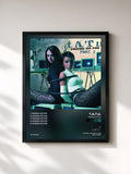#noir Tableau de l'album Friend Or Foe de t.A.T.u., cadre noir, imprimé et encadré en France