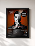 #noir Tableau de l'album Senzu-Rah (Version Deluxe) de Regulo Caro, cadre noir, imprimé et encadré en France