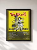 #noir Tableau de l'album Let's Bottle Bohemia de The Thrills, cadre noir, imprimé et encadré en France