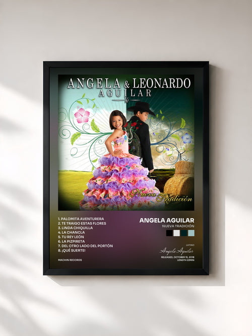 Angela Aguilar · Nueva Tradición — Affiche encadrée