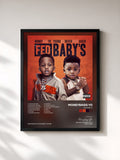 #noir Tableau de l'album Fed Baby’s de Moneybagg Yo, cadre noir, imprimé et encadré en France