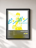 #noir Tableau de l'album Ping Pong (Original Soundtrack) de kensuke ushio, cadre noir, imprimé et encadré en France